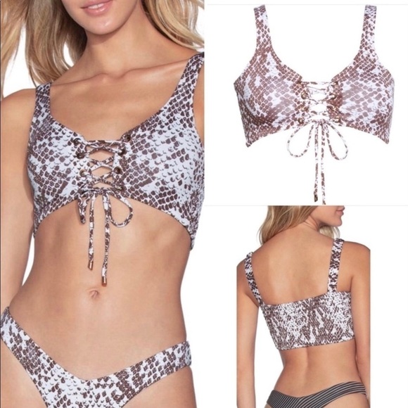 💋NWT MAAJI Mamba Viva Chi Chi Reversible Bikini 2Piece Set - Picture 1 of 11